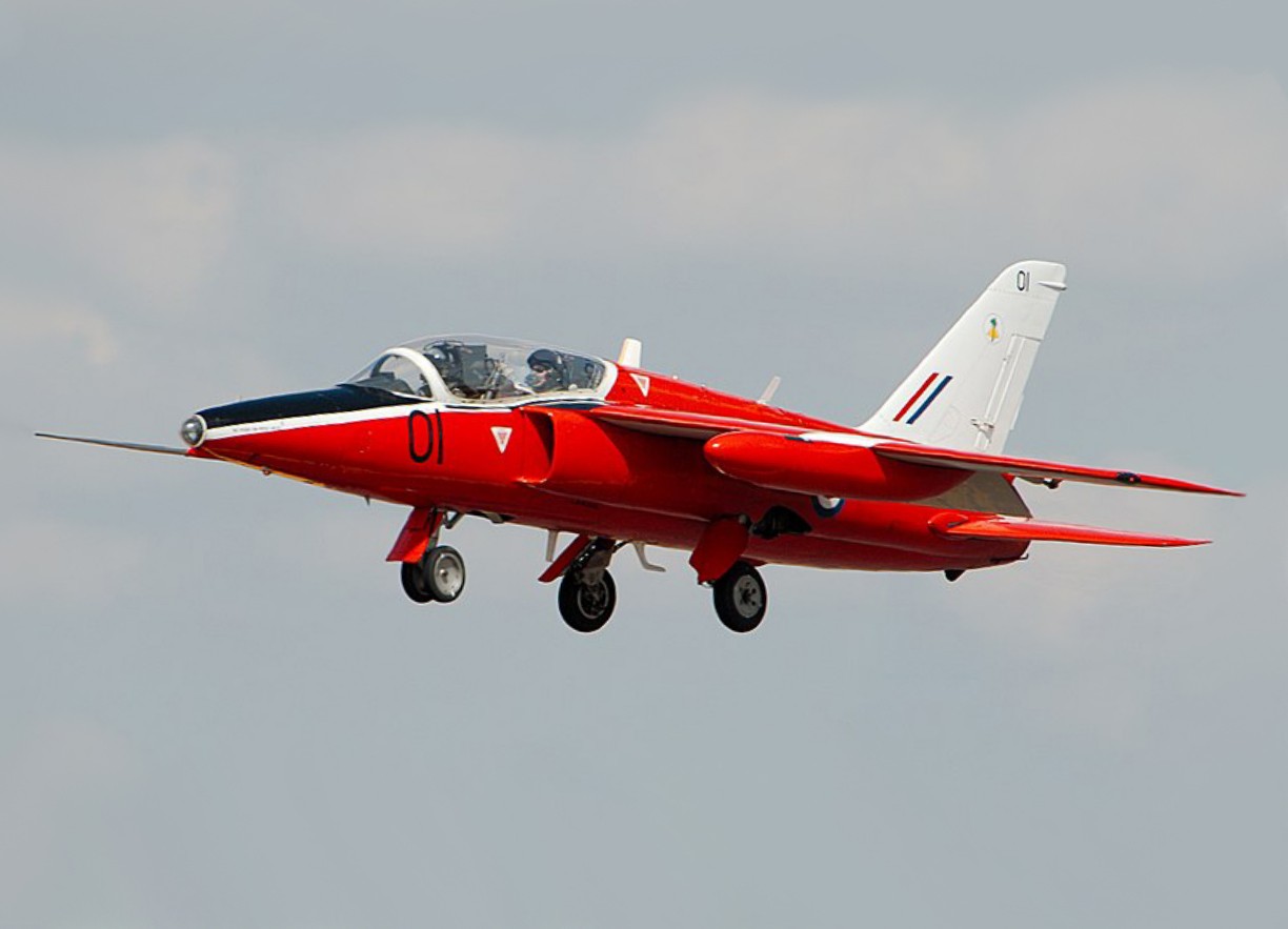 Folland Aircraft Ltd FOLLAND GNAT T MK 1 Gnat — trainer