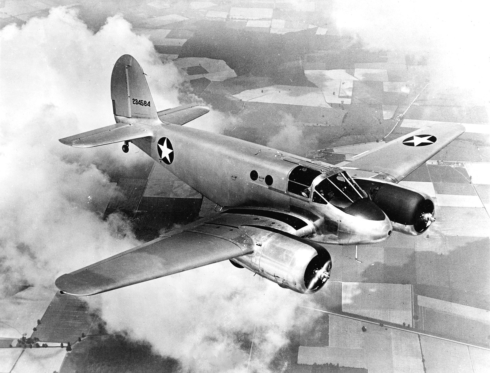Beech Aircraft Corporation Beechcraft AT-10 Wichita — trainer
