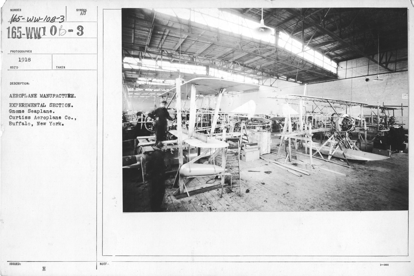 Curtiss Aeroplane and Motor Company Curtiss Gnome Scout — scout / reconnaissance floatplane