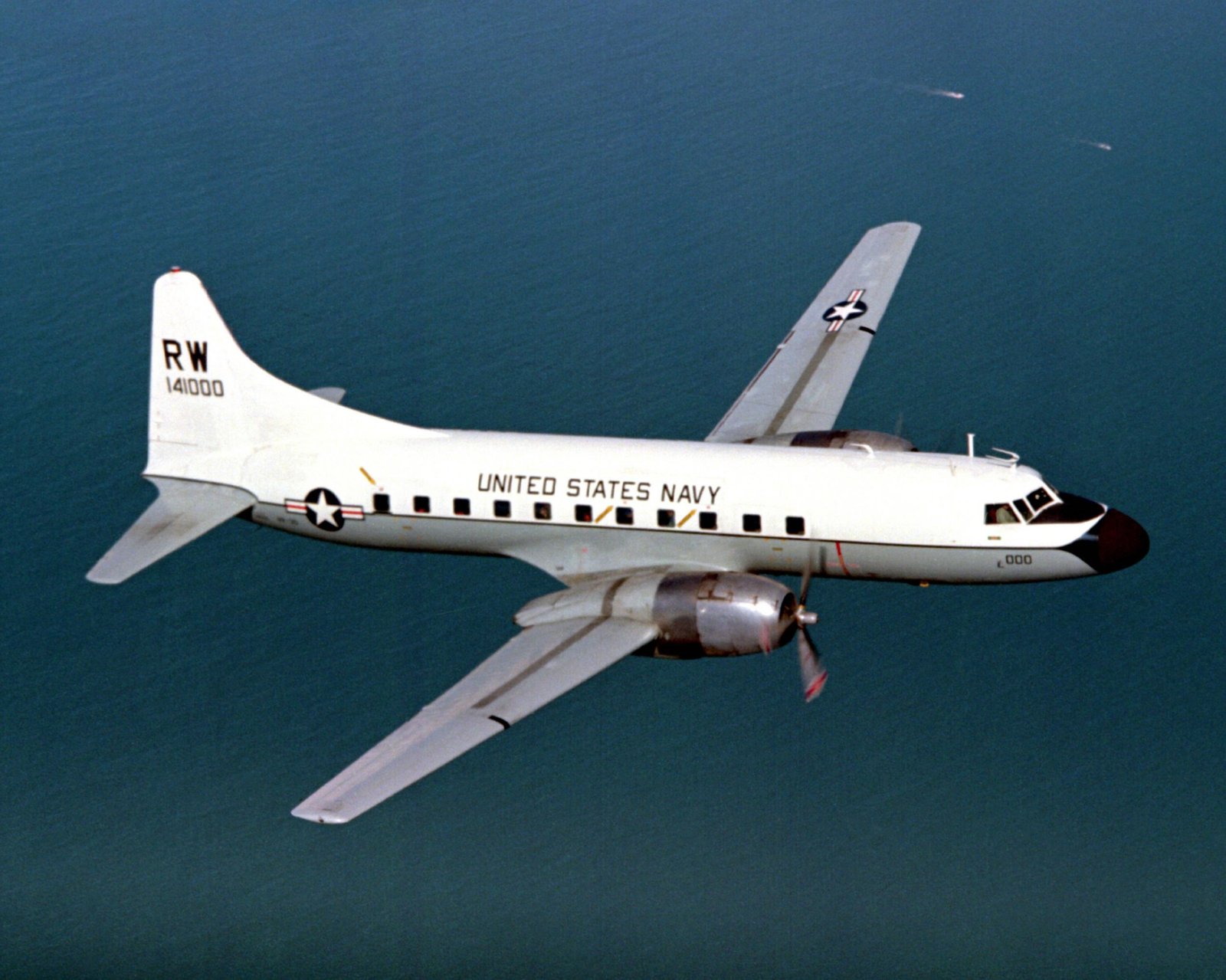 Convair (Consolidated Vultee Aircraft Corporation) C-131 Samaritan — transport
