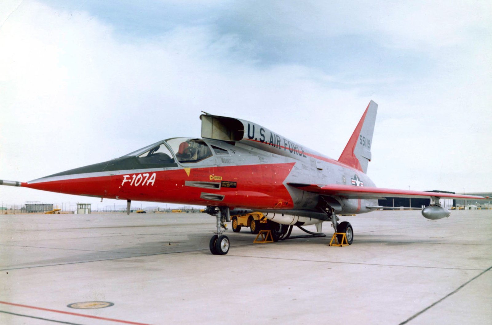 North American Aviation F-107A — fighter-bomber