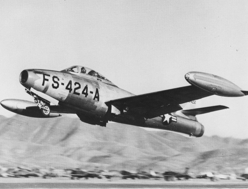 Republic Aviation Corporation Republic F-84 Thunderjet — fighter-bomber