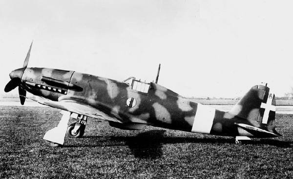 Fiat Aviazione G-59 — fighter/trainer
