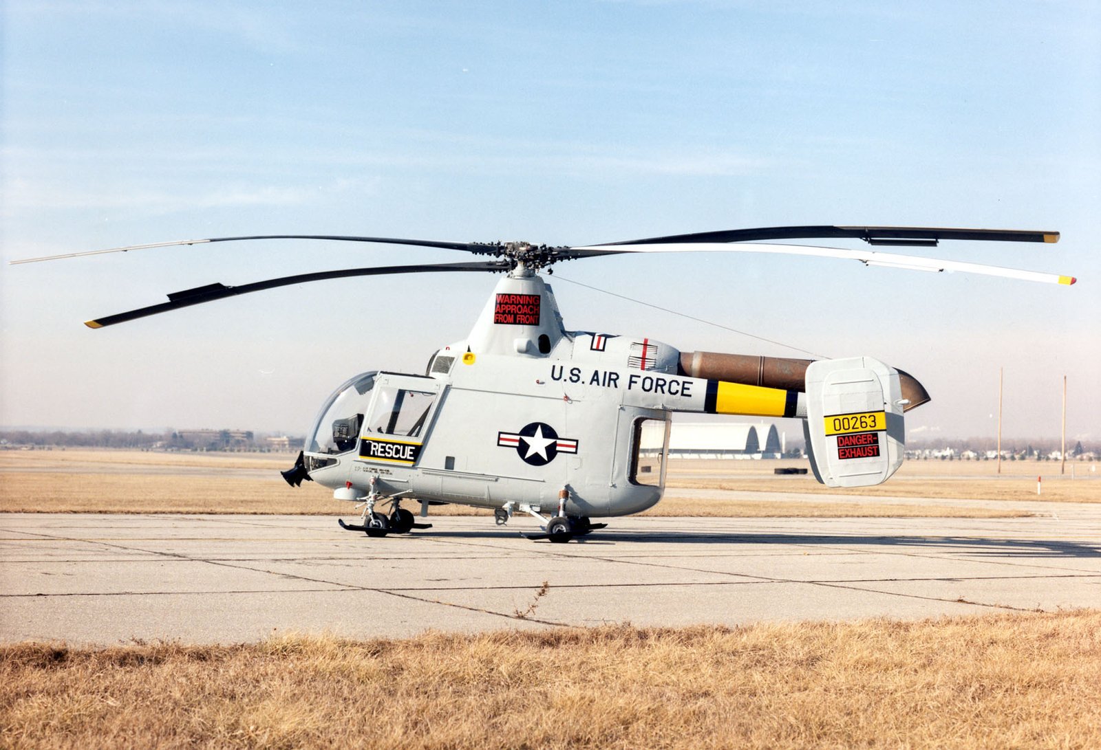 Kaman Aircraft Corporation H-43A — Crash rescue and firefighting