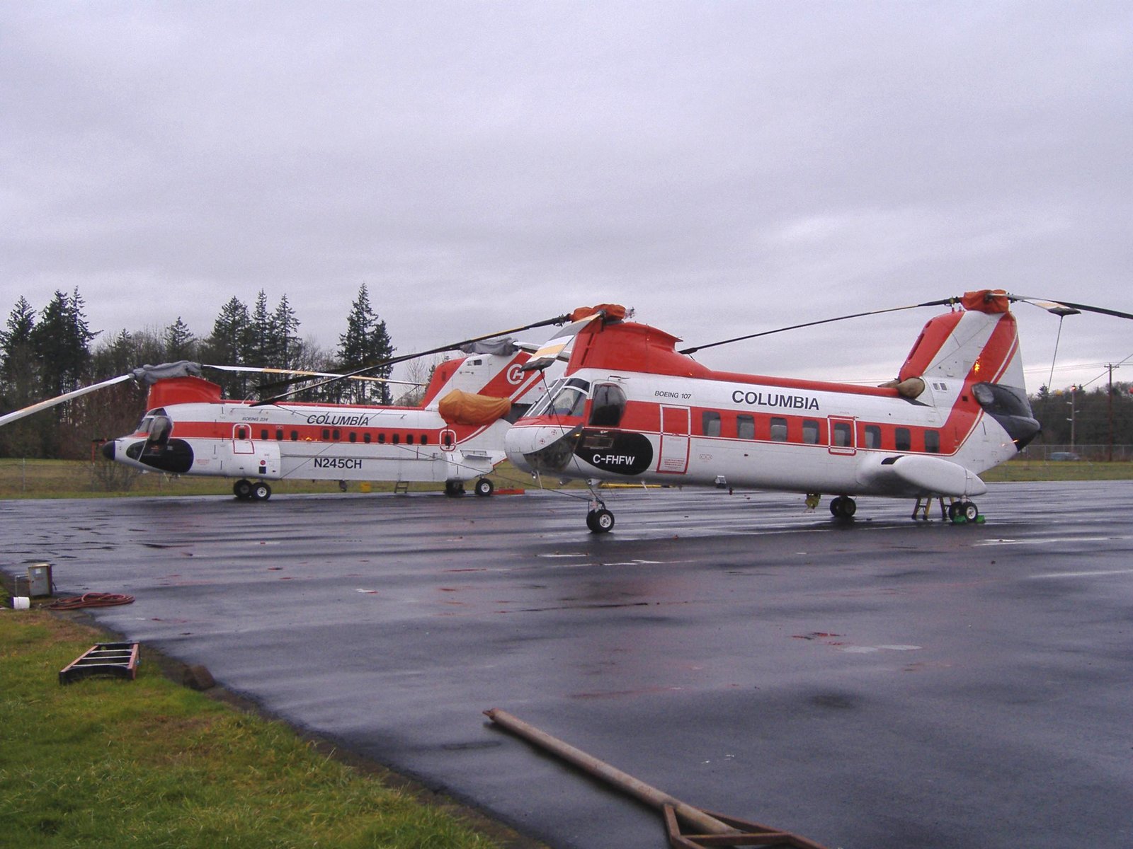 Piasecki Helicopter Corporation/Vertol/Boeing Vertol 107-II — transport