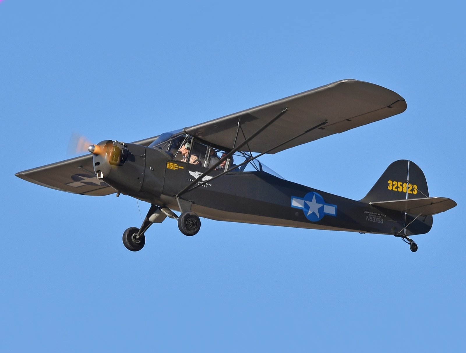 Taylorcraft Airplane Company Taylorcraft L-2 Grasshopper — liaison/observation