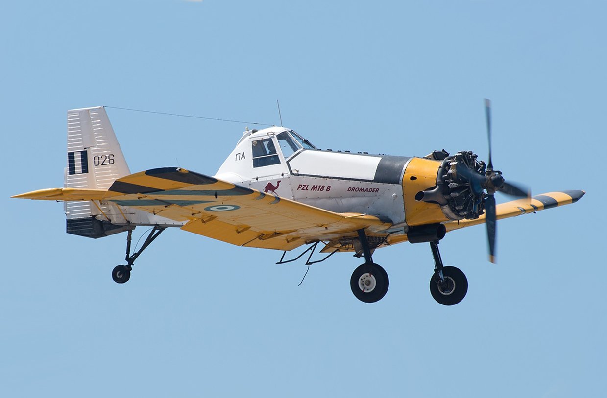 PZL-Mielec M-18 Dromader — agricultural/firefighting