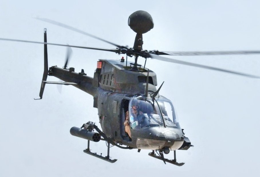 Bell Helicopter Bell OH-58 Kiowa — light observation/armed scout