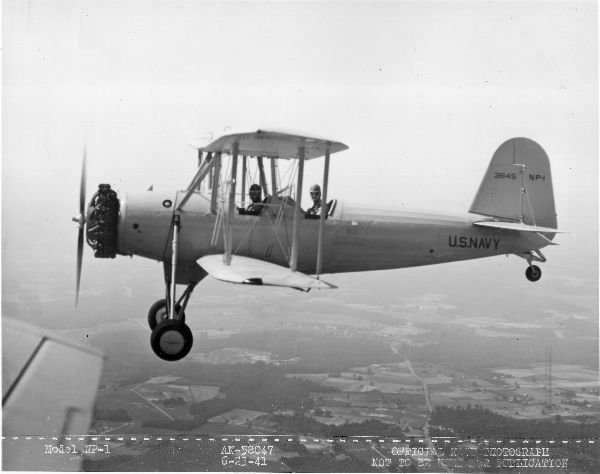 Spartan Aircraft Company Spartan NP — trainer