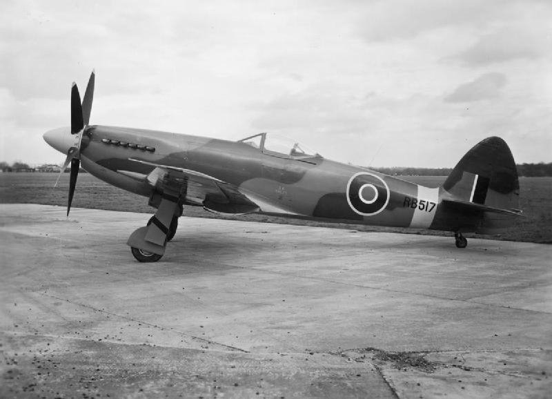Supermarine Aviation Works (Vickers) Ltd Supermarine Spiteful — fighter