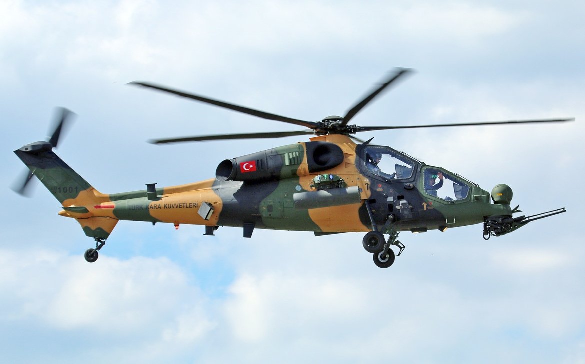Turkish Aerospace Industries TAI/Leonardo T129 ATAK — attack helicopter