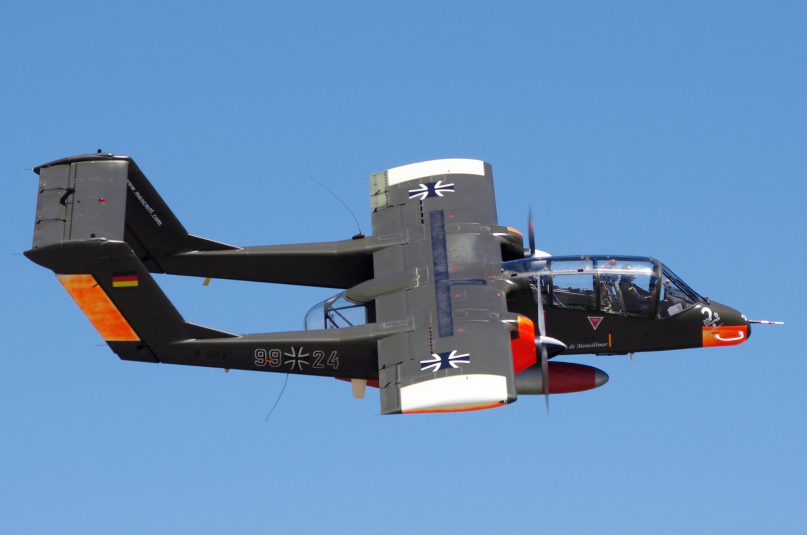 North American Aviation/North American Rockwell OV-10 Bronco — forward air control/light attack