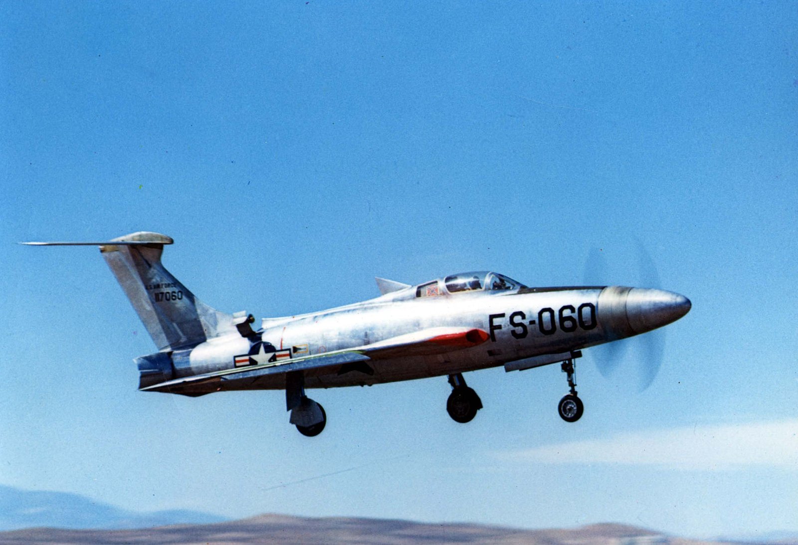 Republic Aviation Corporation XF-84H Thunderscreech — fighter-bomber
